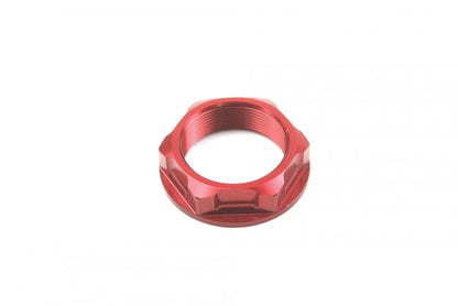 M26x1.00mm STEM NUT EACH RED, ALUMINIUM / CRF CR / RED, / CNC