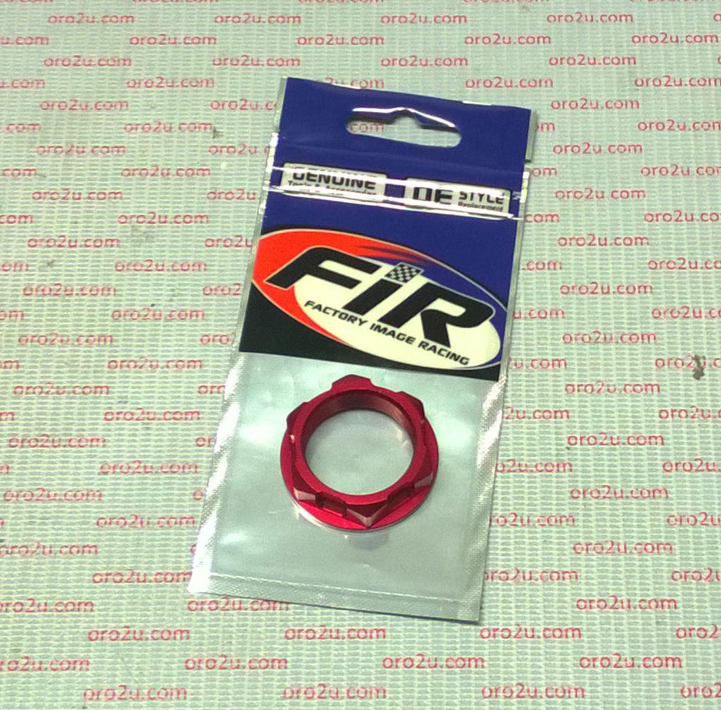 M26x1.00mm STEM NUT EACH RED, ALUMINIUM / CRF CR / RED, / CNC