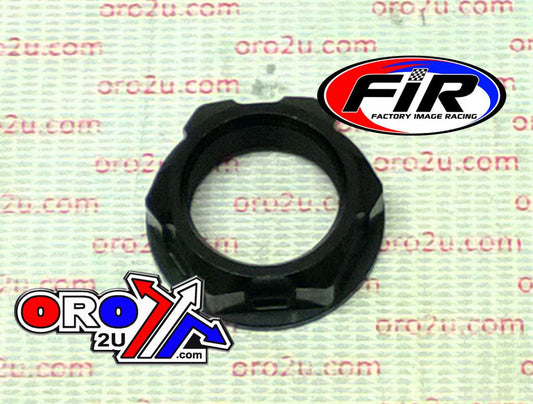 M24x1.00mm STEM NUT EACH BLACK, ALUMINIUM / CR RM RMZ YZ YZF, / CNC