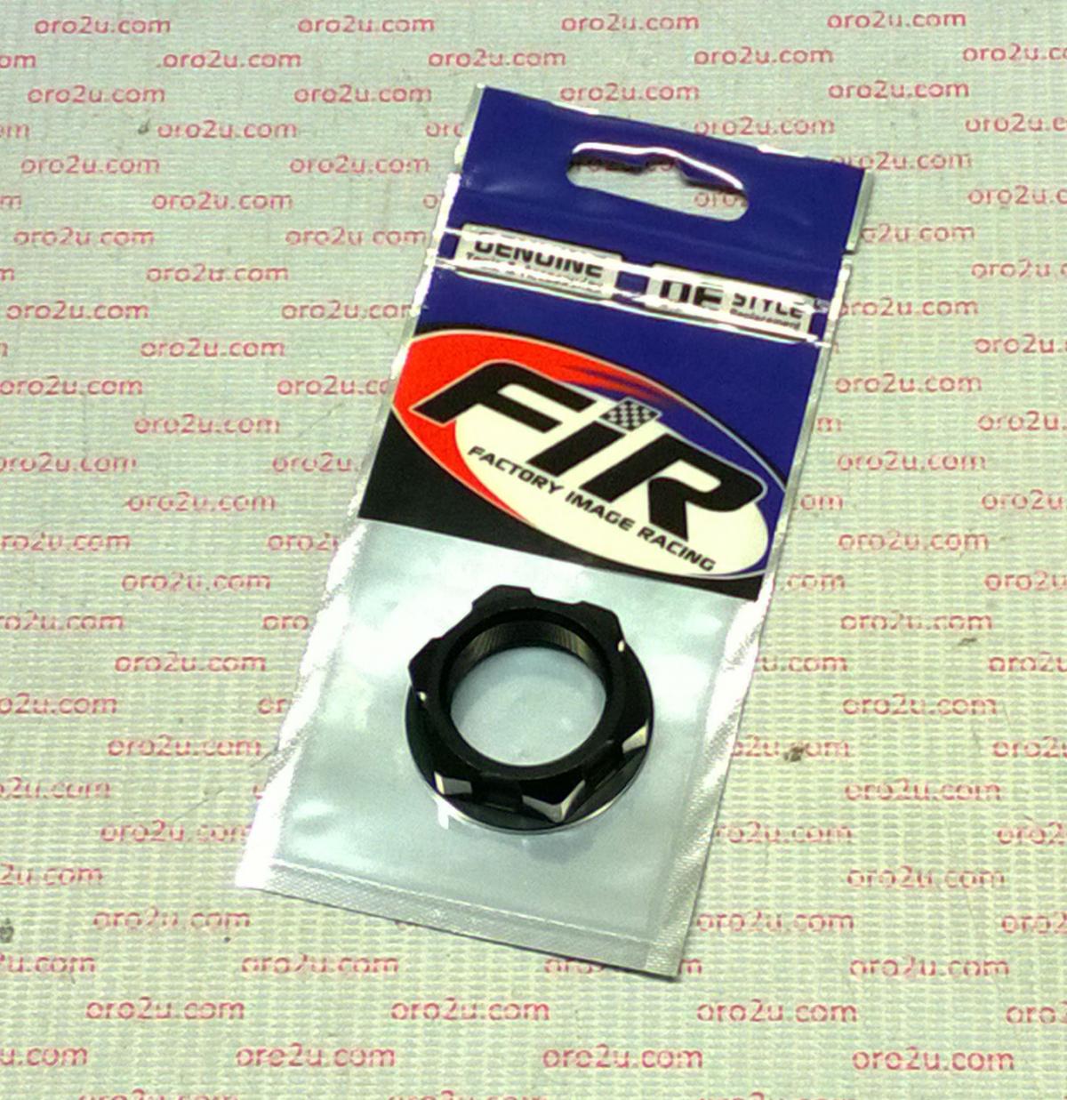 M24x1.00mm STEM NUT EACH BLACK, ALUMINIUM / CR RM RMZ YZ YZF, / CNC