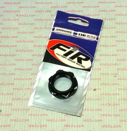 M24x1.00mm STEM NUT EACH BLACK, ALUMINIUM / CR RM RMZ YZ YZF, / CNC