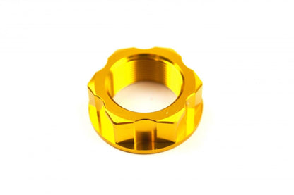 M24x1.00mm STEM NUT EACH GOLD, ALUMINIUM / CR RM RMZ YZ YZF, / CNC