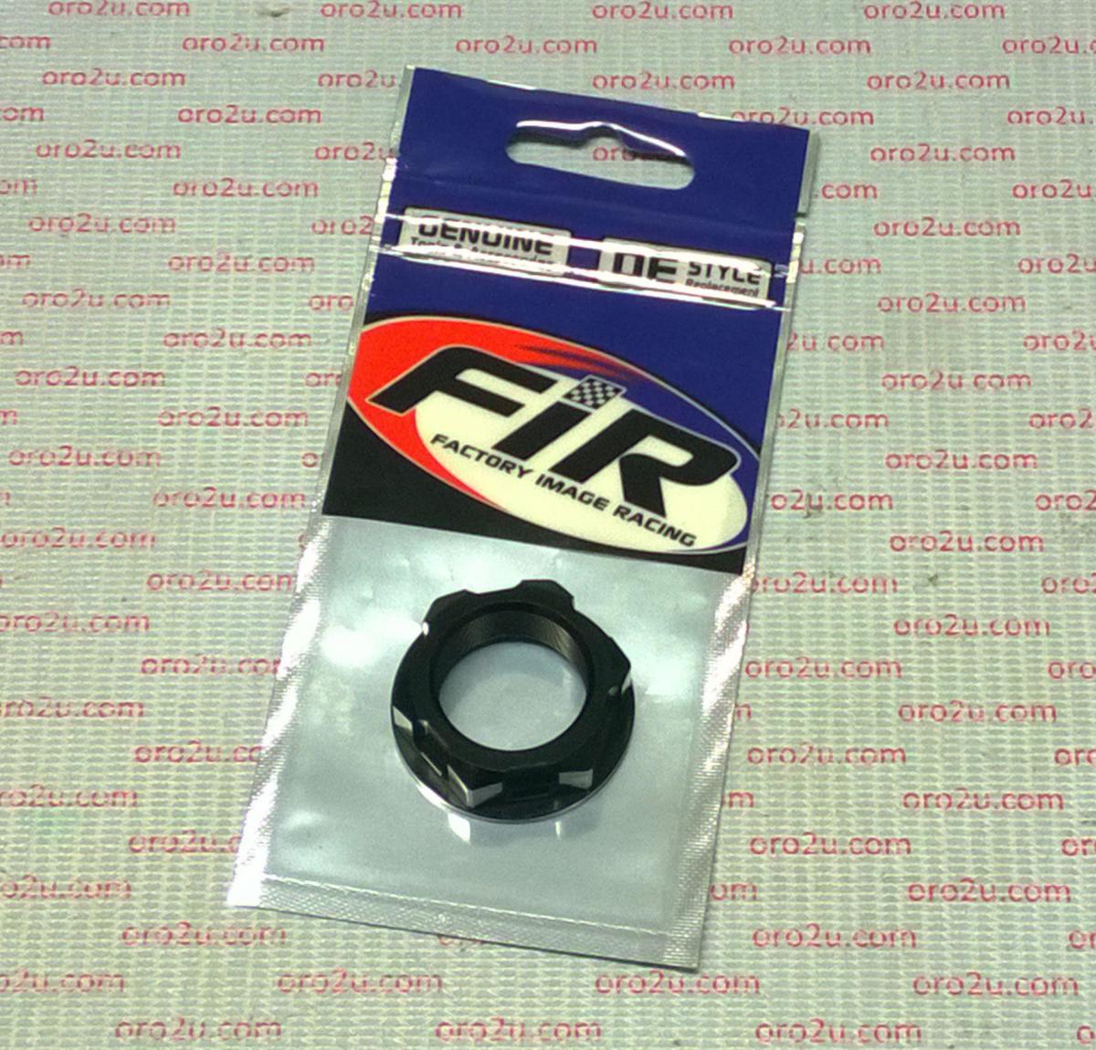 M22x1.00mm STEM NUT EACH BLACK, ALUMINIUM / KX KLX KDX CR RM, / CNC
