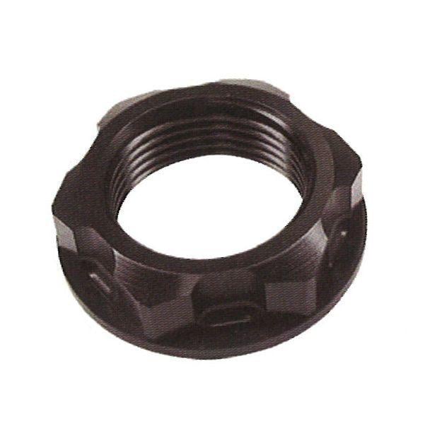 M24x1.50mm STEM NUT EACH BLACK, ALUMINIUM / KX KXF RM RMX DR CR XR, / CNC