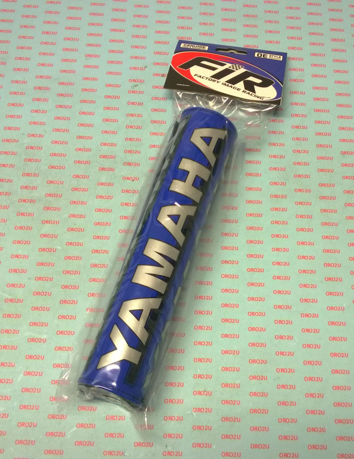 X-BAR PAD SHINY YAMAHA, BLUE / WHITE LOGO