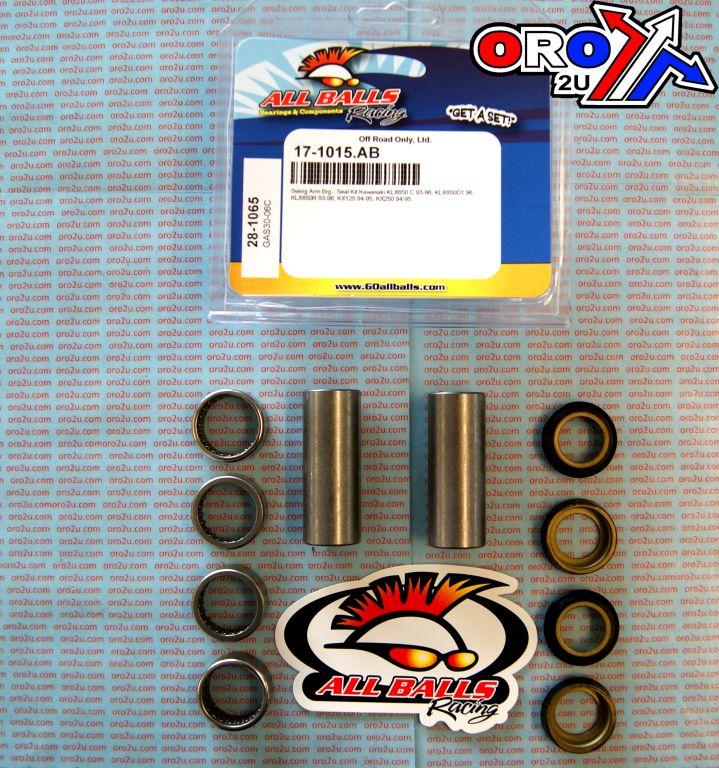 SWINGARM BEARING KIT ALLBALLS 28-1065 KAWASAKI KLX 650 KX 125 250