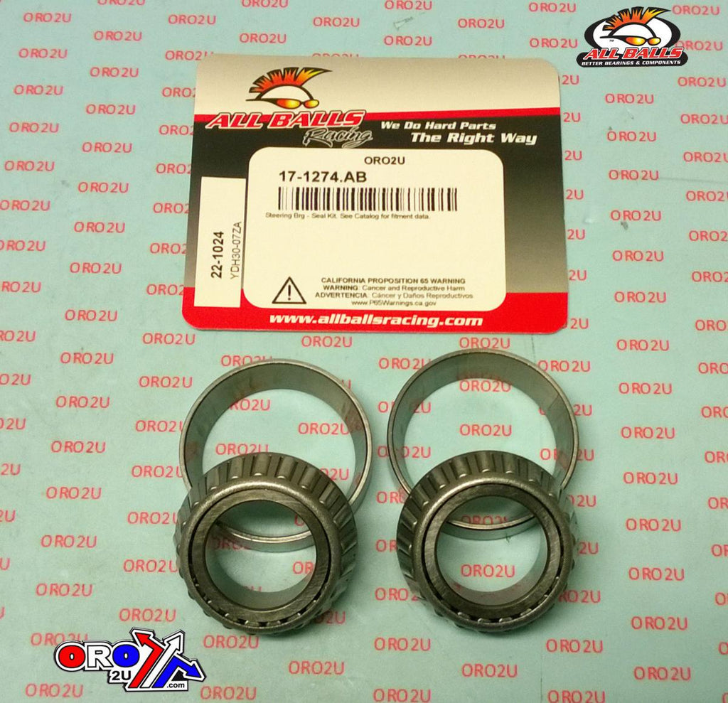 STEERING BEARING KIT ALLBALLS, ALLBALLS 22-1024 BMW/KYO/SHERCO/SUZ/YAM