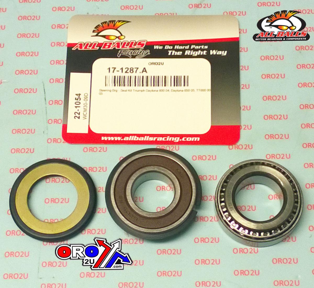 STEERING BEARING KIT ALLBALLS, ALLBALL 22-1054 TRIUMPH