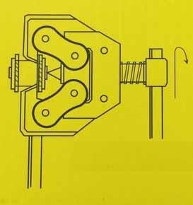 CHAIN BREAKER LINK REMOVAL TOOL 415-530 - SOFT RED GRIP