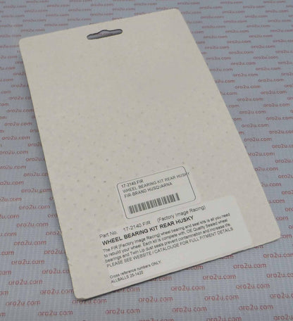 WHEEL BEARING KIT REAR HUSKY, HUSQVARNA, CR125 00-13, CR250 00-04, SM400R 04, SM450 10, SM450R 03-09, SM510 10, SM510R 05-09, SM530R 09, SM61