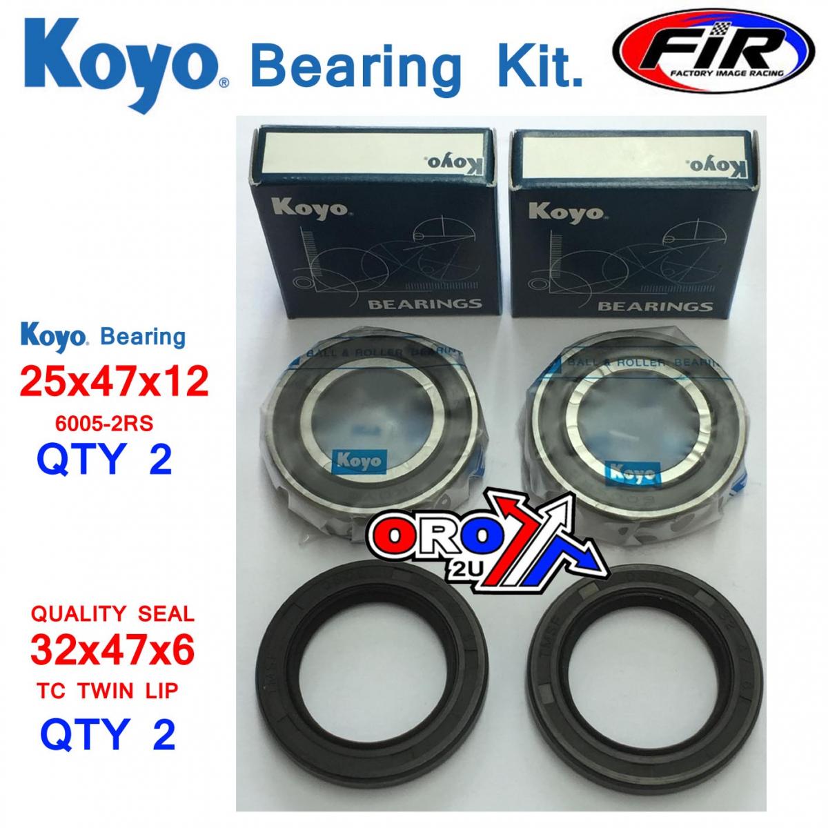 WHEEL BEARING & SEAL KIT KOYO, KOYO/ KTM / HUS /ERG