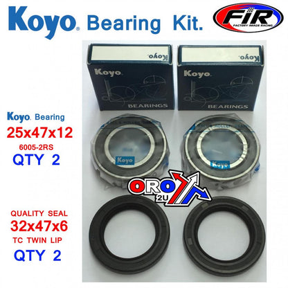 WHEEL BEARING & SEAL KIT KOYO, KOYO/ KTM / HUS /ERG