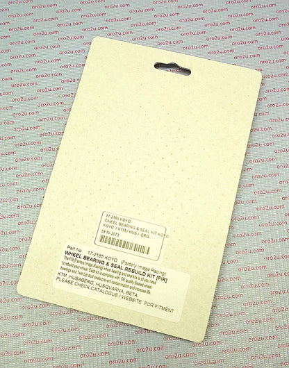 WHEEL BEARING & SEAL KIT KOYO, KOYO/ KTM / HUS /ERG