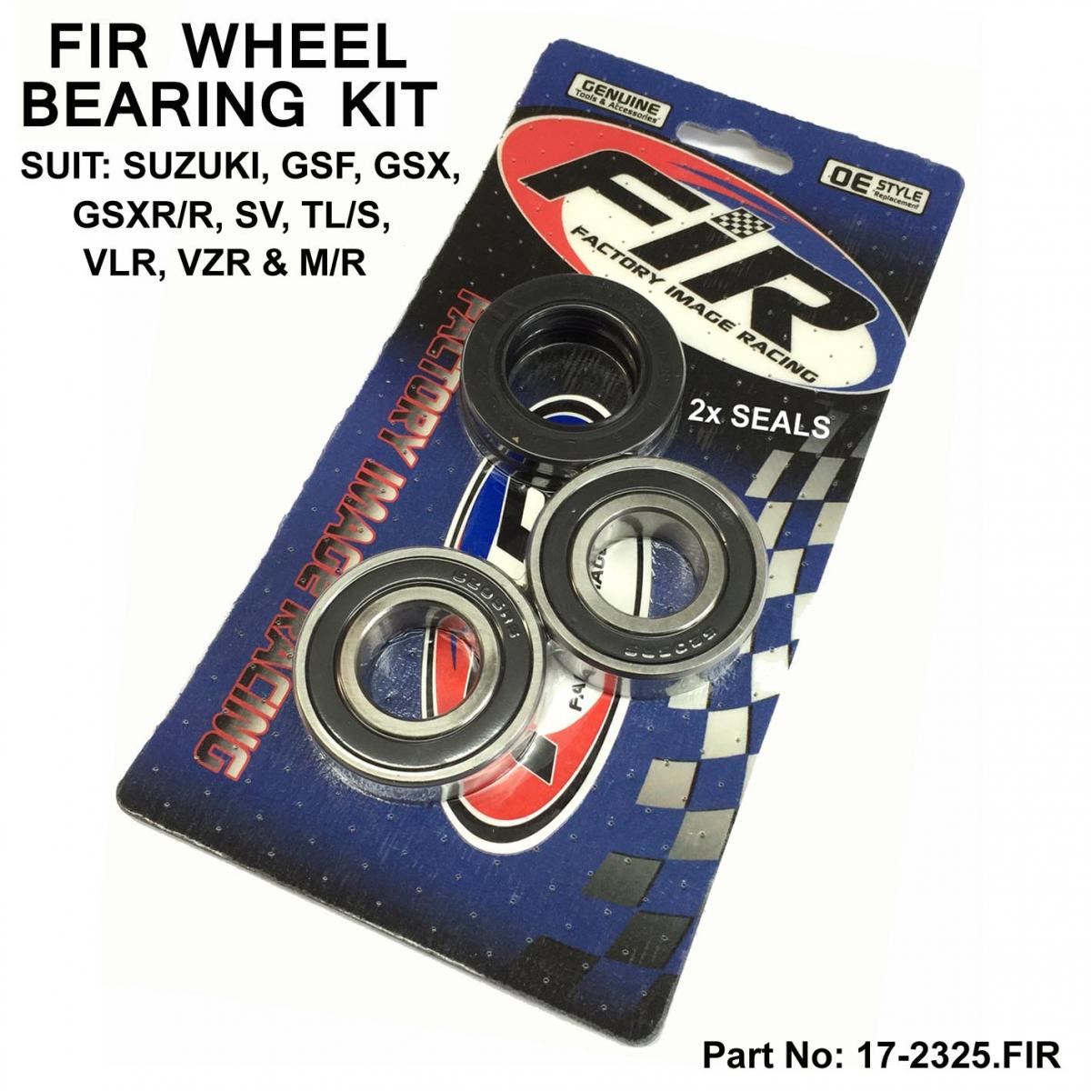 WHEEL BEARING KIT FRONT SZU, GSX1300