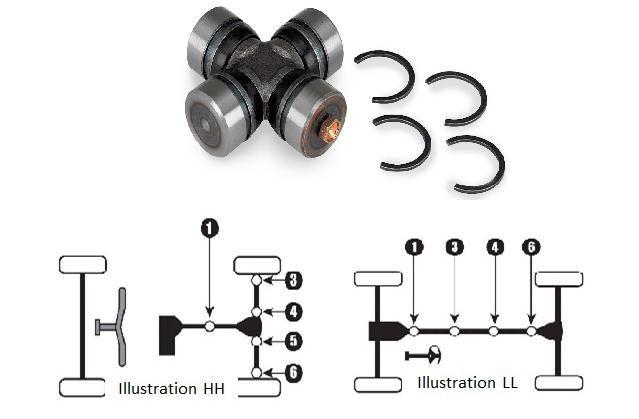 UNIVERSAL JOINT SPIDER ATV, BRONCO AT-08500 2HR-46187-00