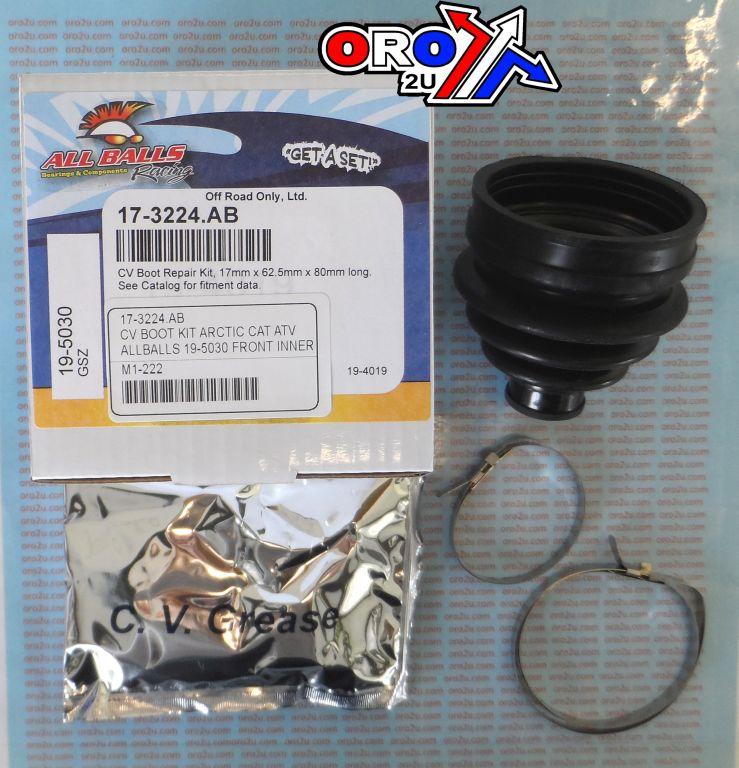 CV BOOT KIT ARCTIC CAT ATV, ALLBALLS 19-5030 FRONT INNER