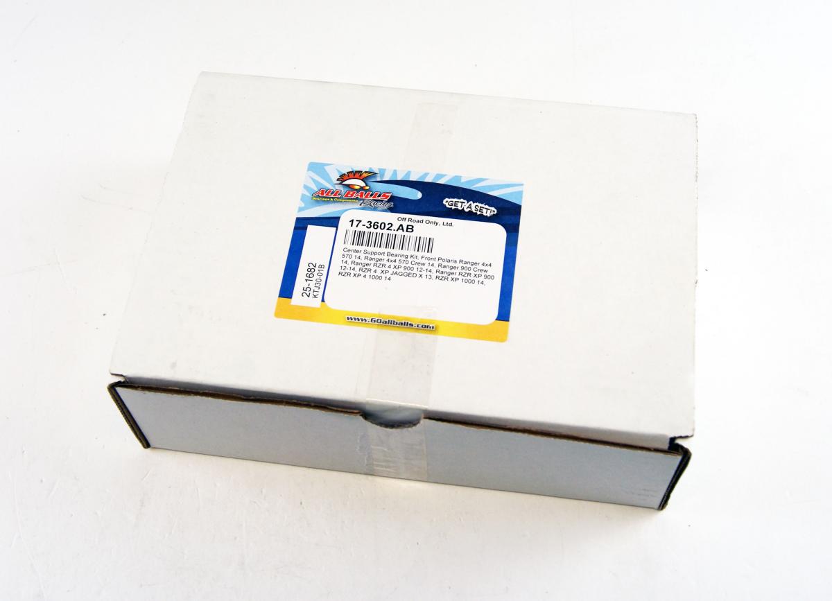 DRIVE SHAFT SUPPORT BEARING, ALLBALLS 25-1682