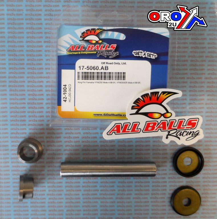 KING PIN SET ALLBALLS 42-1004, YAMAHA YFM350ER Moto-4 89-95