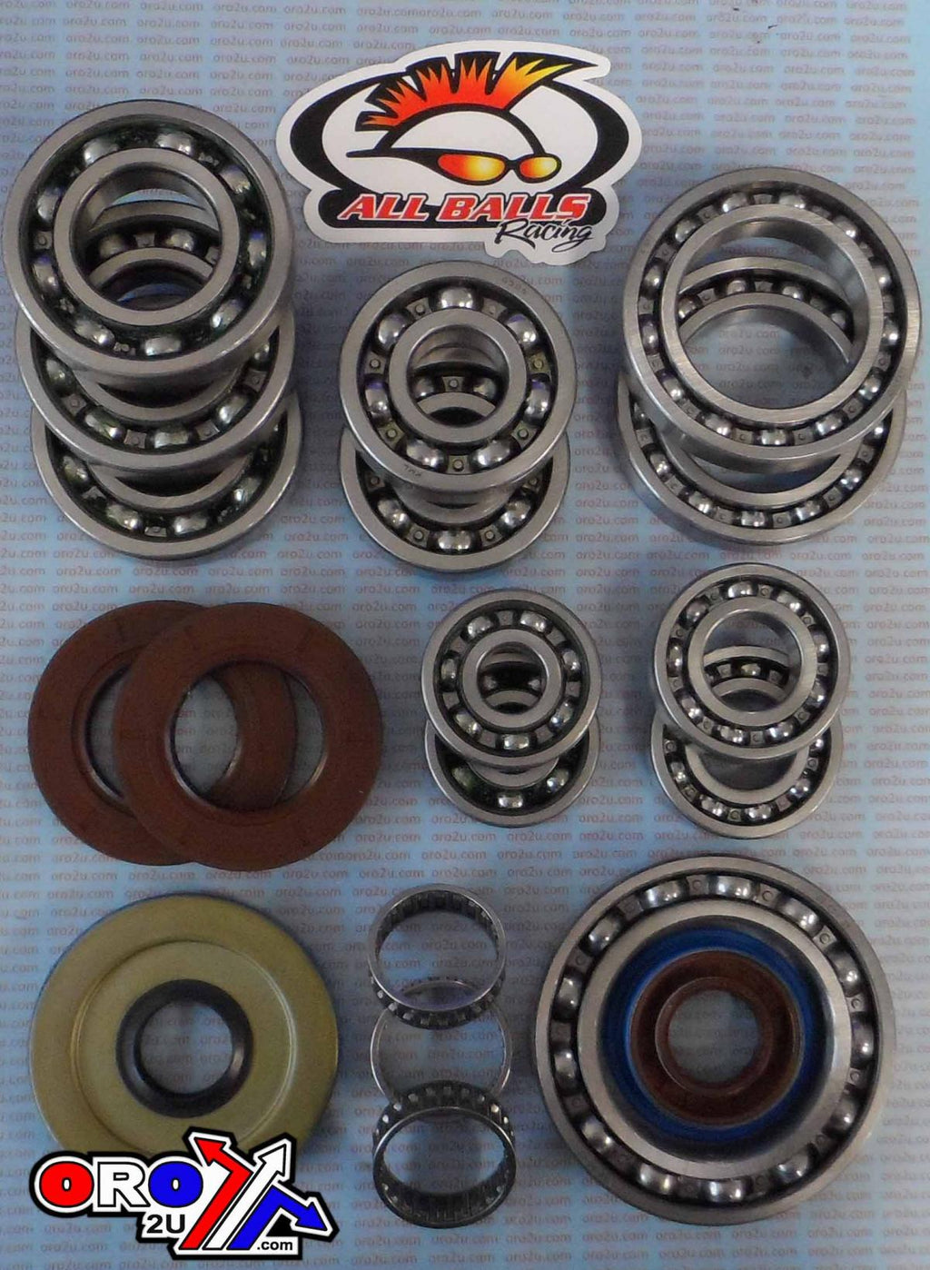 DIFFERENTIAL TRANSAXLE TRANSMISSION BEARING AND SEAL KIT POLARIS, ALLBALLS 25-2085 Ranger RZR