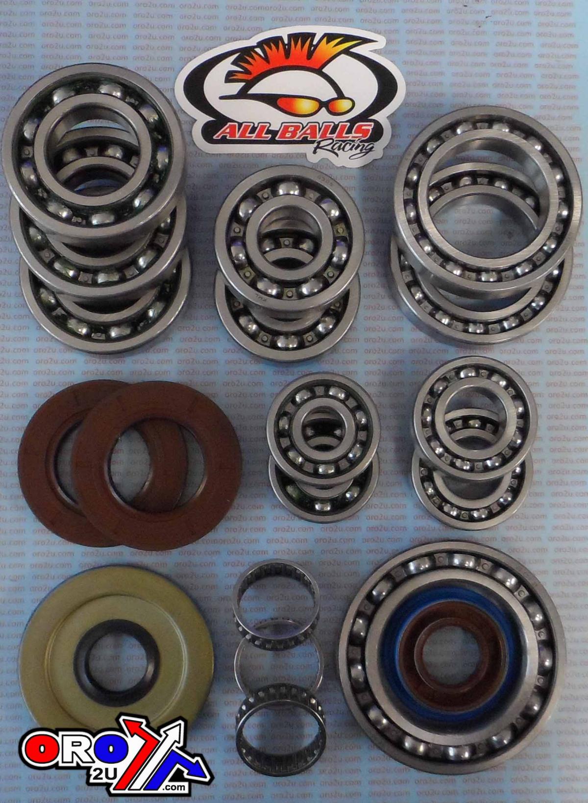 DIFFERENTIAL TRANSAXLE TRANSMISSION BEARING AND SEAL KIT POLARIS, ALLBALLS 25-2085 Ranger RZR