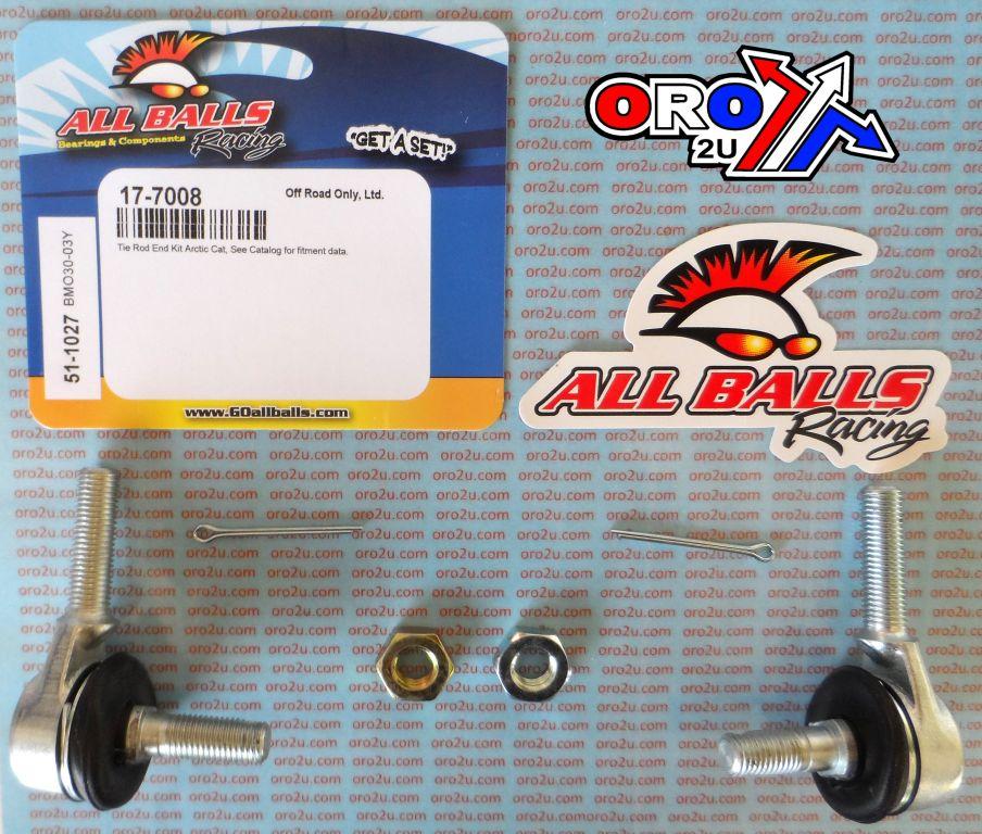TIE ROD END KIT ARCTIC CAT, ALLBALLS 51-1027