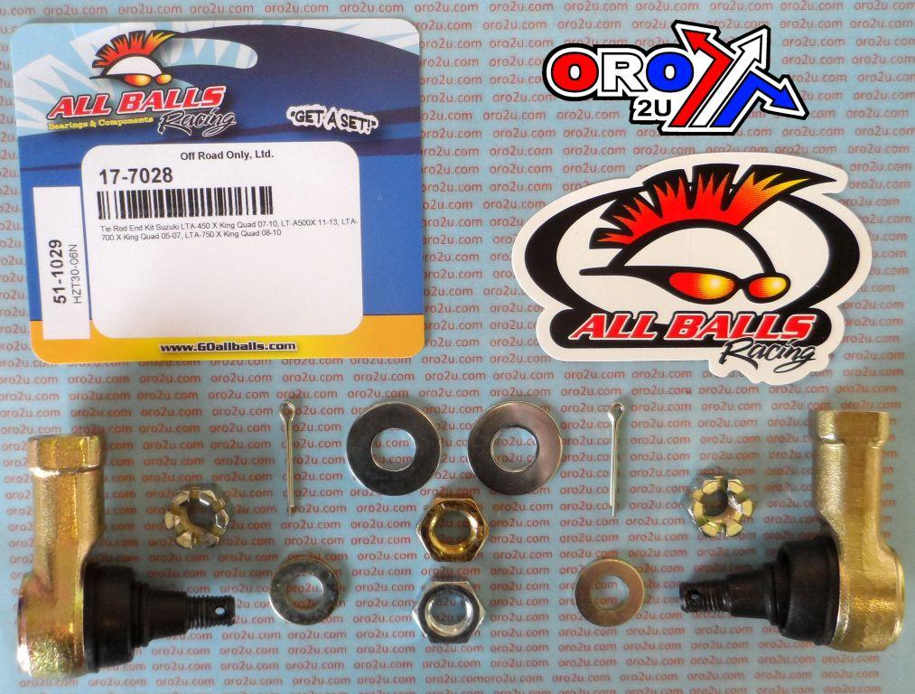 TIE ROD END KIT SUZUKI LTA, ALLBALLS 51-1029