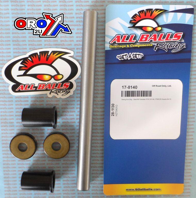 SWINGARM BEARING KIT ALLBALLS, ALLBALLS 28-1130 YAMAHA YFA1/YFM125 89-13