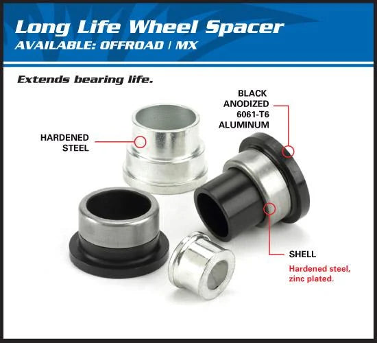 WHEEL SPACER KIT REAR CRF230L, ALLBALLS 11-1008 HONDA