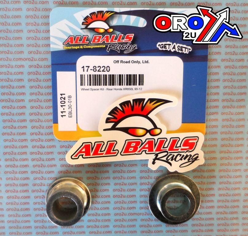 WHEEL SPACER KIT XR650L 93-13, ALLBALLS 11-1021 HONDA REAR