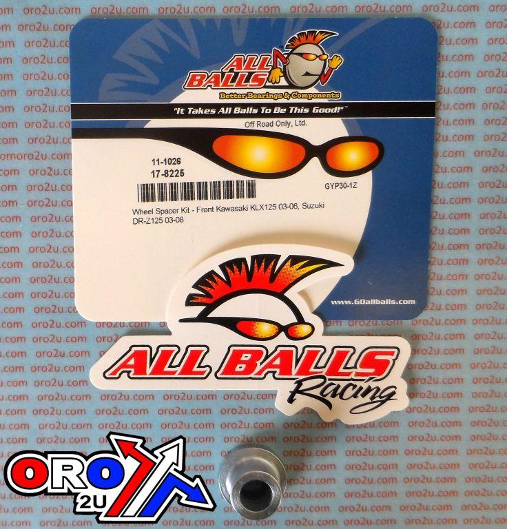 WHEEL SPACER KIT KAW/SUZ, ALLBALLS 11-1026
