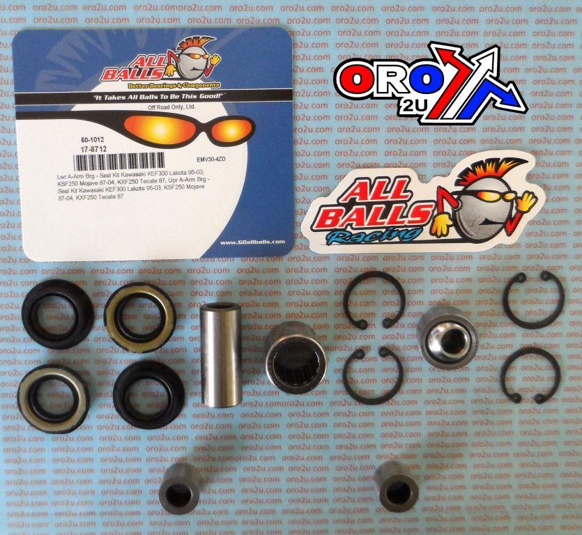 A-ARM KIT UPPER/LOWER, ALLBALLS 50-1012 KAWASAKI