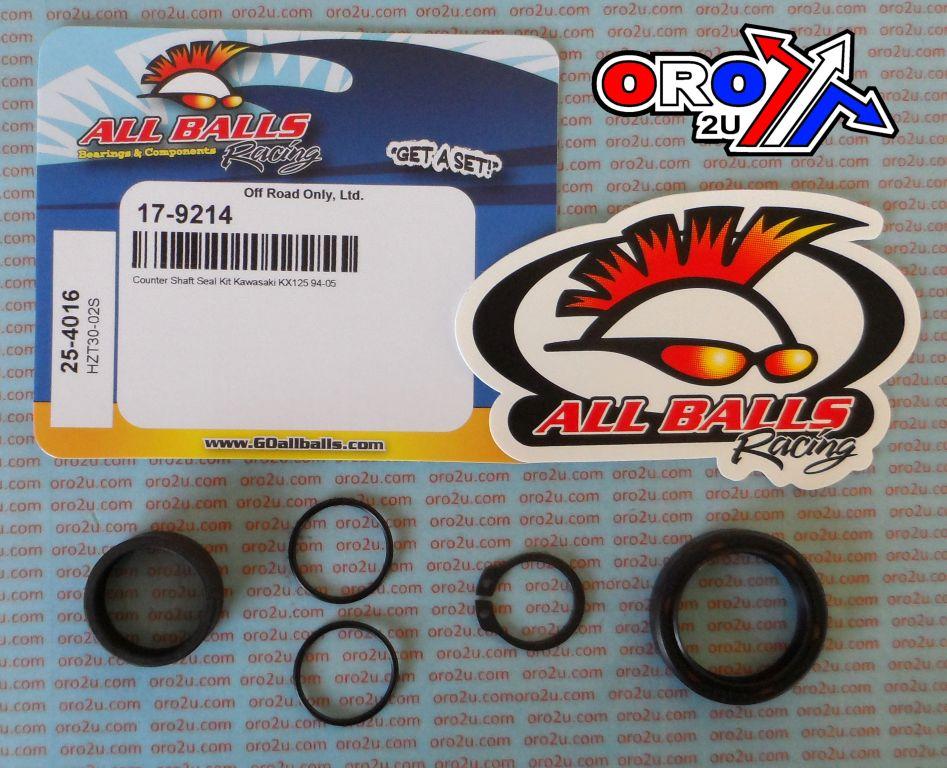 COUNTER SHAFT SEAL KIT KX125, ALLBALLS 25-4016 KAWASAKI