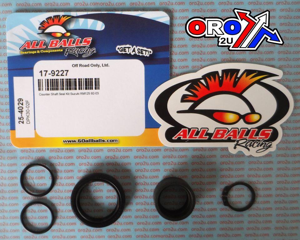 COUNTER SHAFT SEAL KIT RM125, ALLBALLS 25-4029 SUZUKI