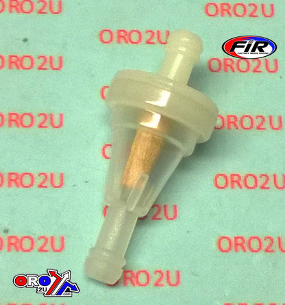 6mm FUEL FILTER STRAIGHT SMALL, SM-07016 CONE