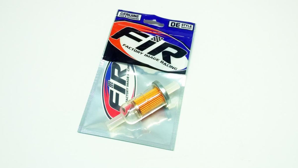 FUEL FILTER STRAIGHT 10mm HOSE, UP-07100 ROAD