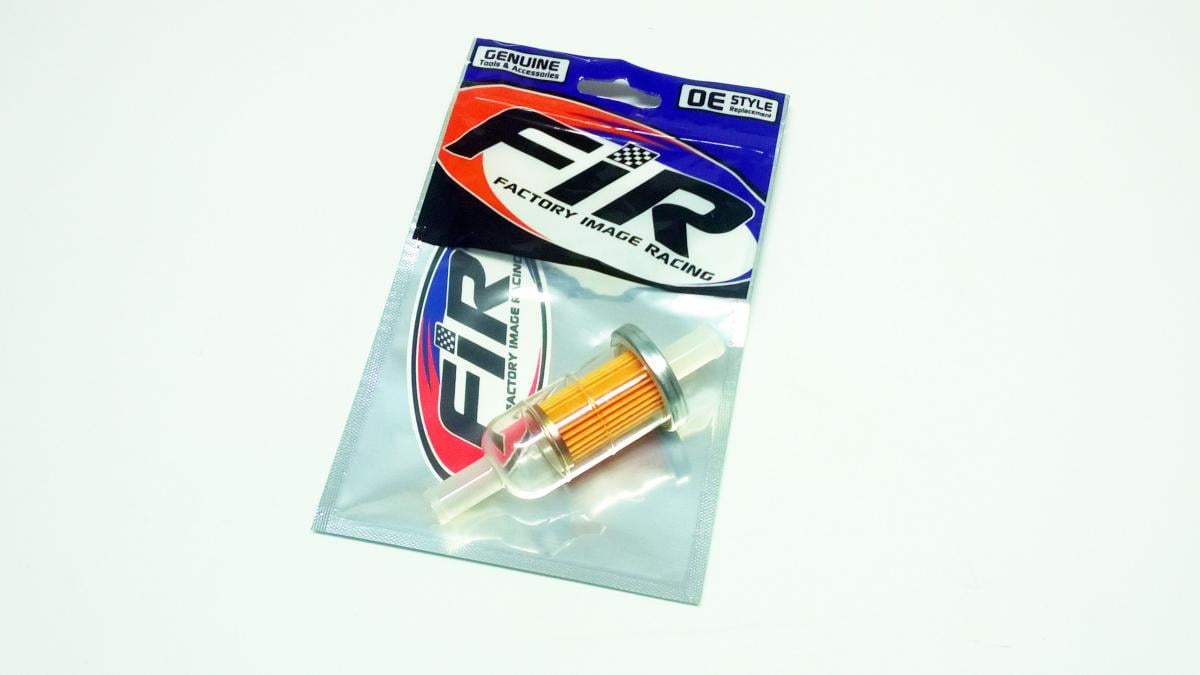 FUEL FILTER STRAIGHT 10mm HOSE, UP-07100 ROAD