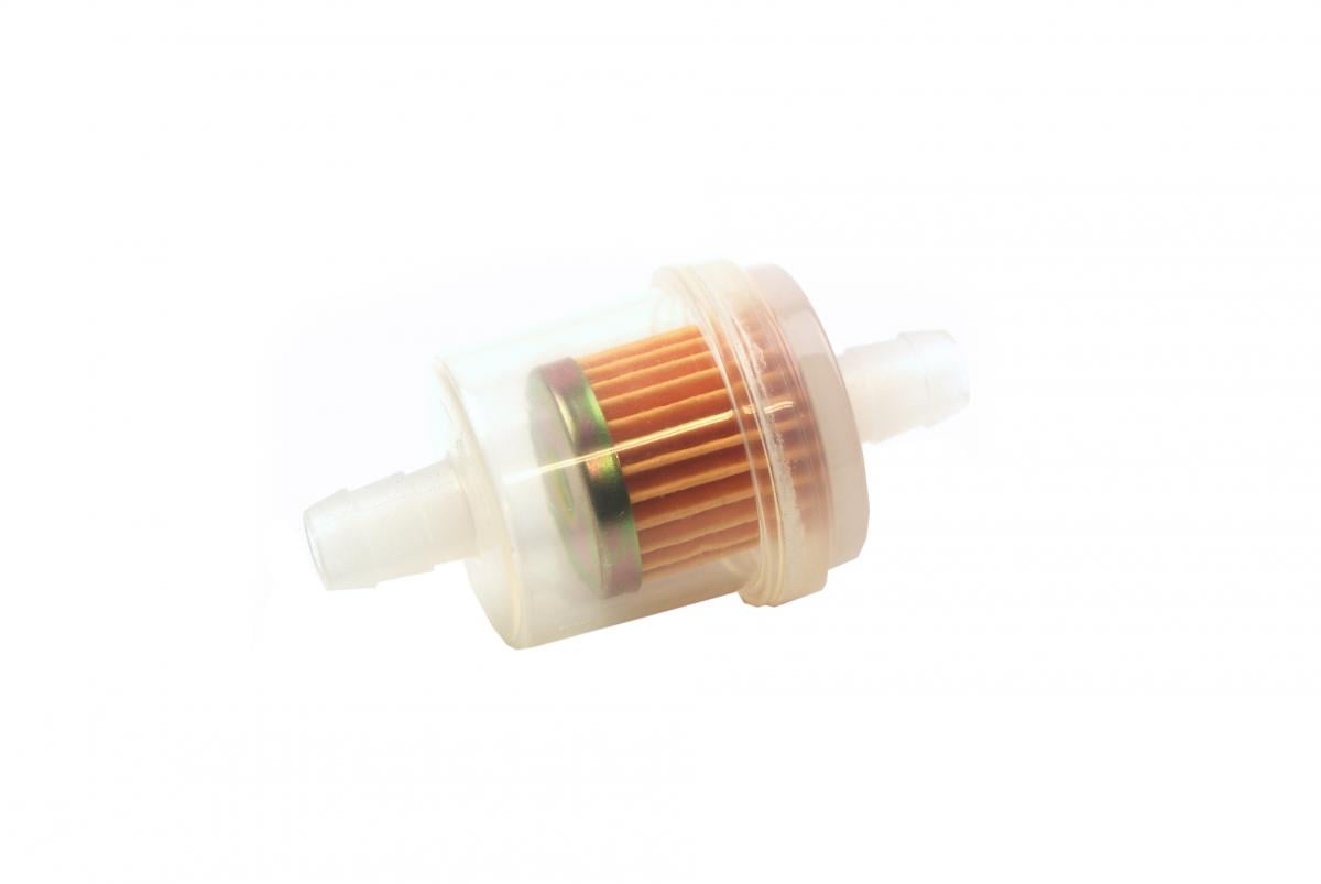 FUEL FILTER STRAIGHT 8mm HOSE, UP-07101-1, ROAD