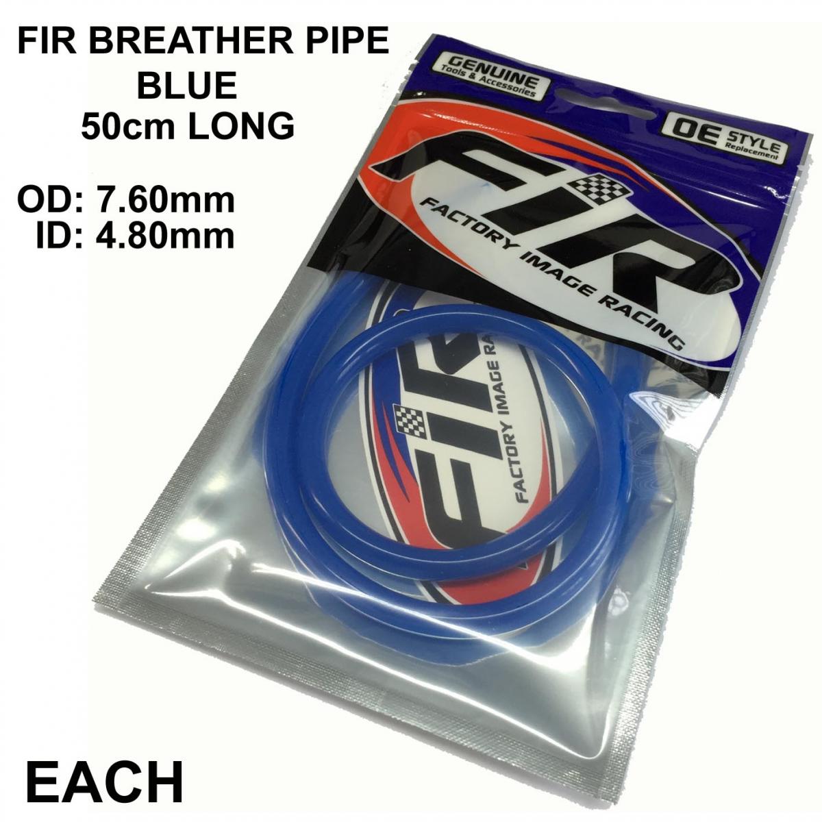 FUEL PIPE BREATHER LINE 5mm BLUE 50cm LENGTH