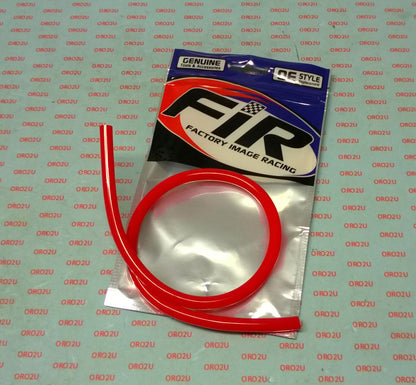 FUEL PIPE BREATHER LINE 5mm RED 50cm LENGTH