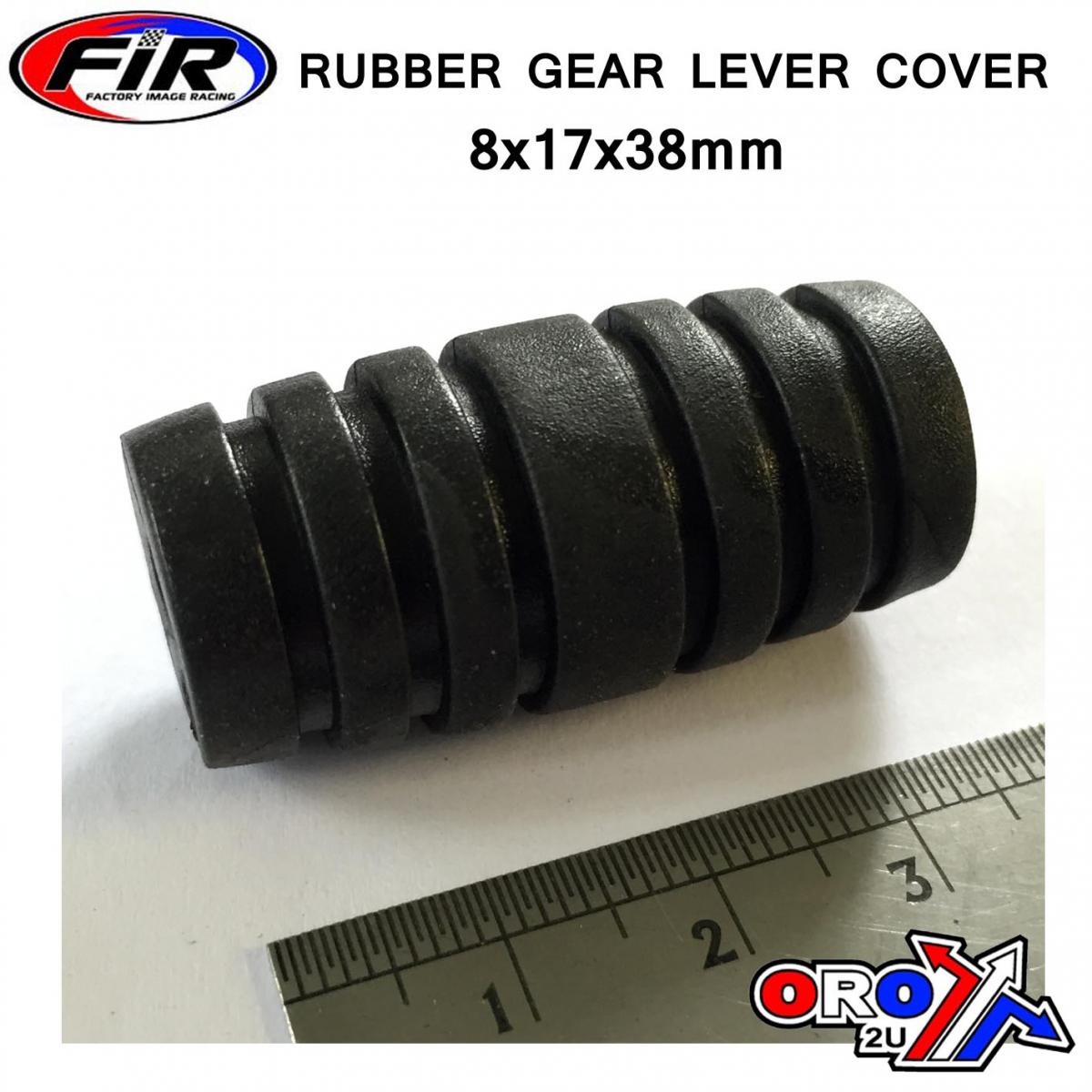 RUBBER GEAR LEVER 8x17x38mm