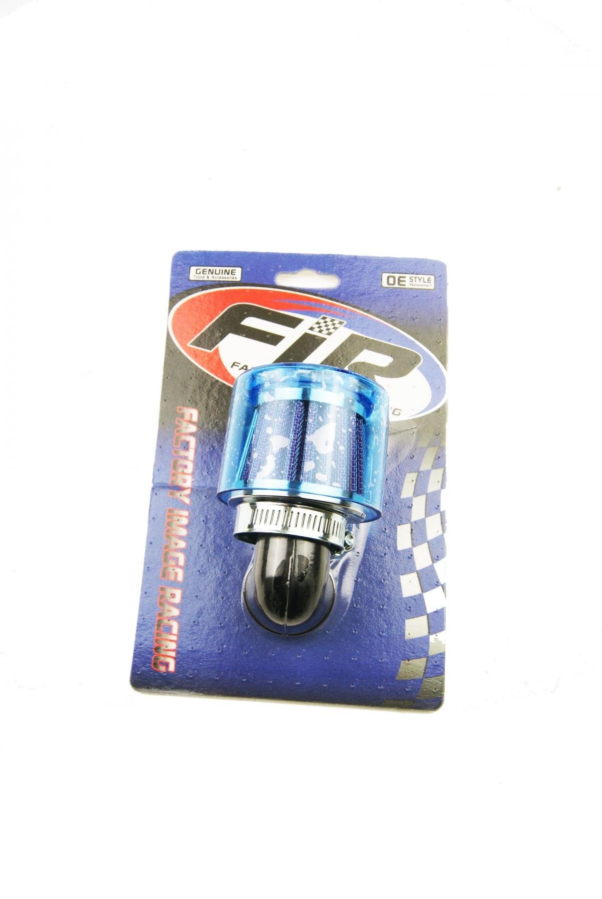 35mm AIR FILTER WITH 90* RUBBER & COVER