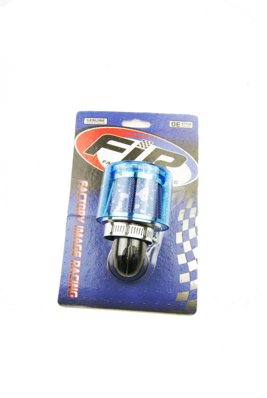 35mm AIR FILTER WITH 90* RUBBER & COVER