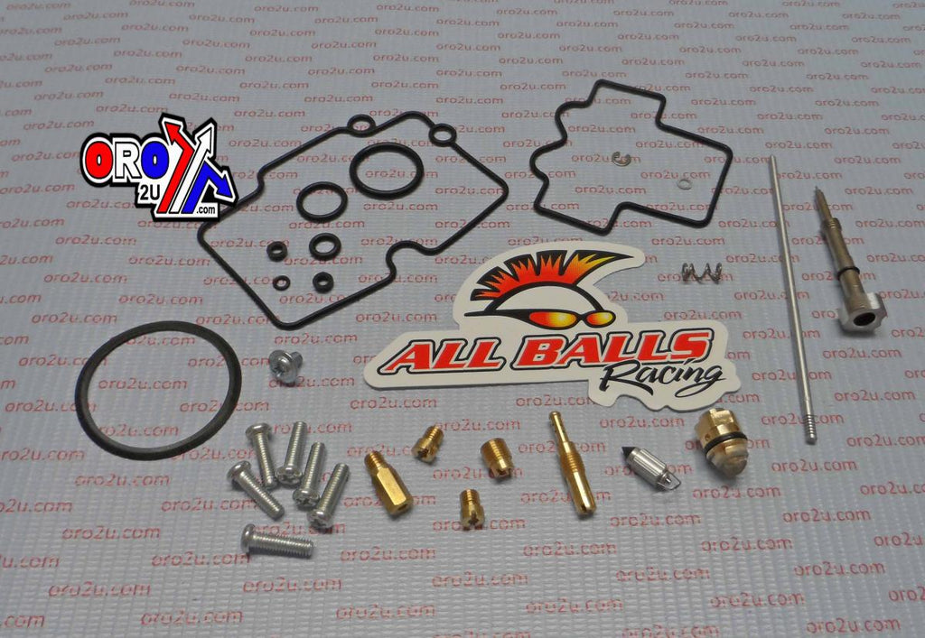 CARBURETOR REBUILD KIT 2000 YAM WR400F, ALLBALLS 26-1323 DIRT