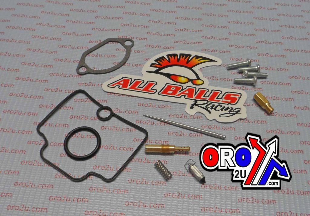 CARBURETOR REBUILD KIT 01-13 KX100/RM100, ALLBALLS 26-1401 DIRT