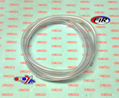 FUEL PIPE LINE 4mm CLEAR 1m LENGTH