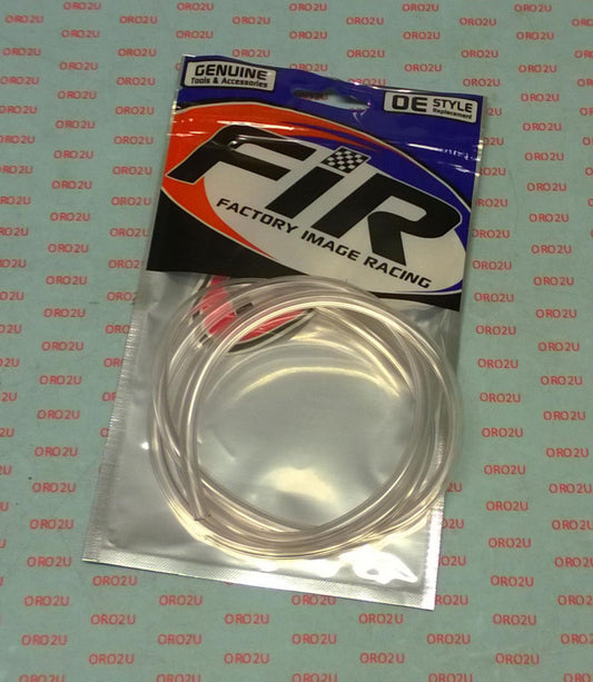 FUEL PIPE LINE 4mm CLEAR 1m LENGTH