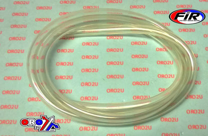 FUEL PIPE LINE 5mm CLEAR 1m LENGTH