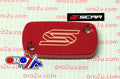 FRONT BRAKE RESERVOIR COVER RED 96-26 BETA HONDA KAWASAKI RR RX XTRAINER CR CRF XR KX SCAR 2801