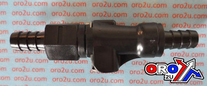 QUICK DISCONNECT COUPLER 8mm (5/16) FUEL HOSE DOUBLE VALVE SHUT-OFF