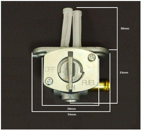 FUEL PETCOCK TAP YZ/YZF, YAMAHA 4DP-24500-00-00, PSYCHIC MX-07351 18-635.DR